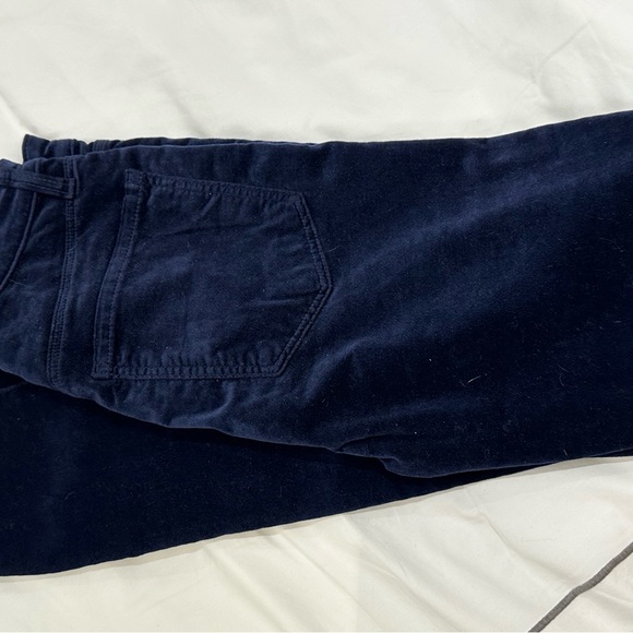 J Brand Maria Skinny Velvet in dark blue size 25 - Picture 2 of 5
